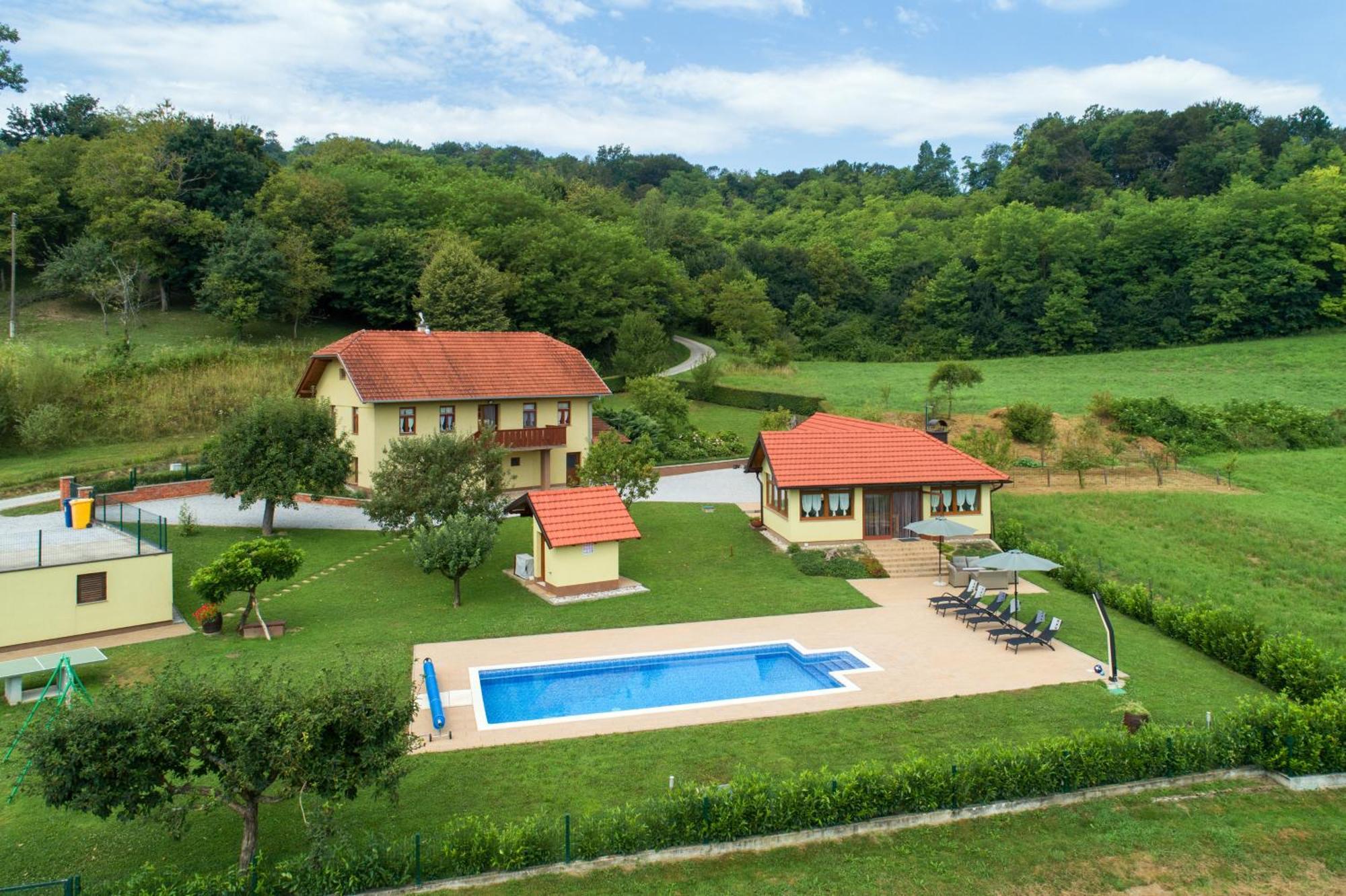 Ruralna Kuca 'Villa Zagorka' Za Odmor Sa Bazenom I Bocalistem Donja Pacetina Eksteriør billede